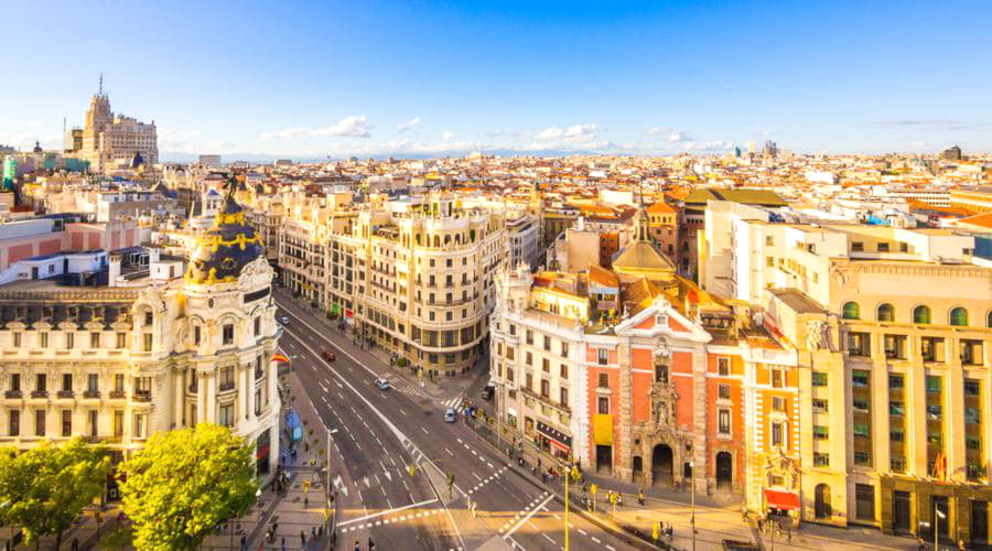 De mest populære tilbudene om leiebil på Madrid Barajas flyplass